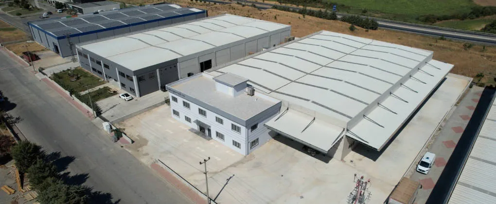 Çanakkale OSB fabrika hava görünümü