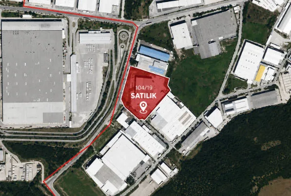Bursa Hasanağa OSB fabrika parsel görünümü