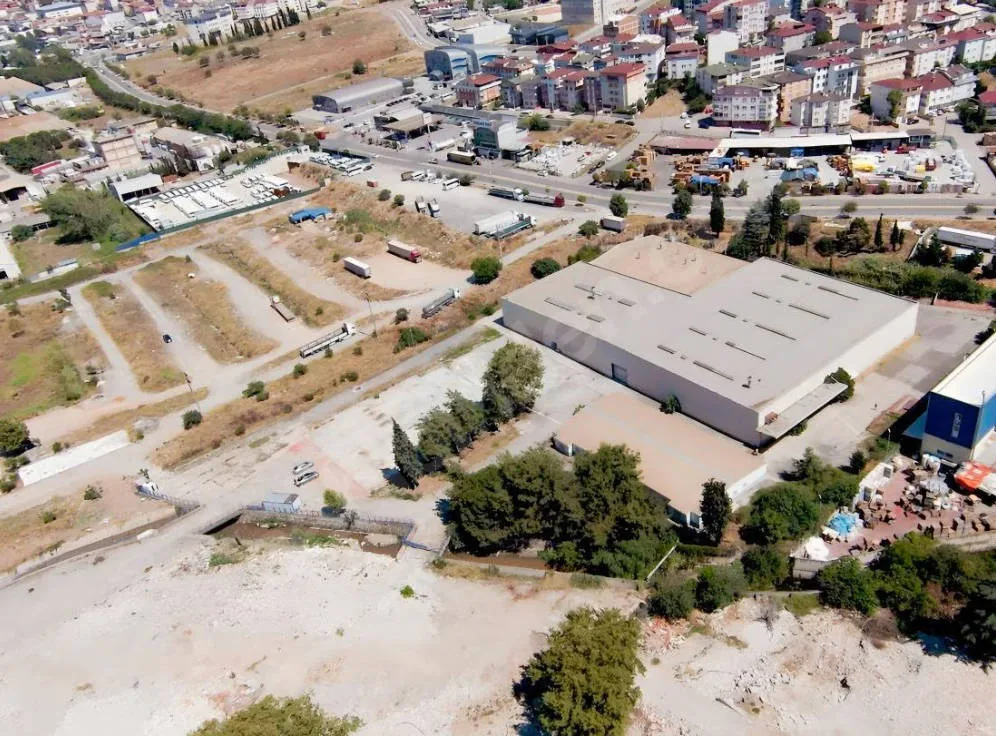 Gebze Mimar Sinan üretim tesisi hava görünümü